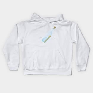 Messaging Bottle Kids Hoodie